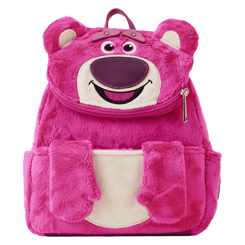 Loungefly Toy Story Lotso Plush Pocket Mini Backpack