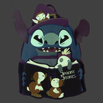 DISNEY Stitch Exclusive Spooky Stories Halloween Glow Mini Backpack