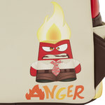 Inside Out Exclusive Anger Cosplay Light Up Glow Mini Backpack
