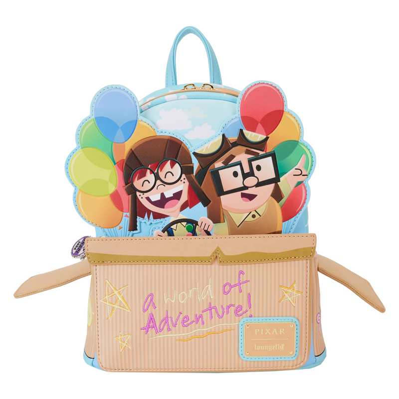 Loungefly Pixar Up 15th Anniversary Spirit of Adventure Mini Backpack