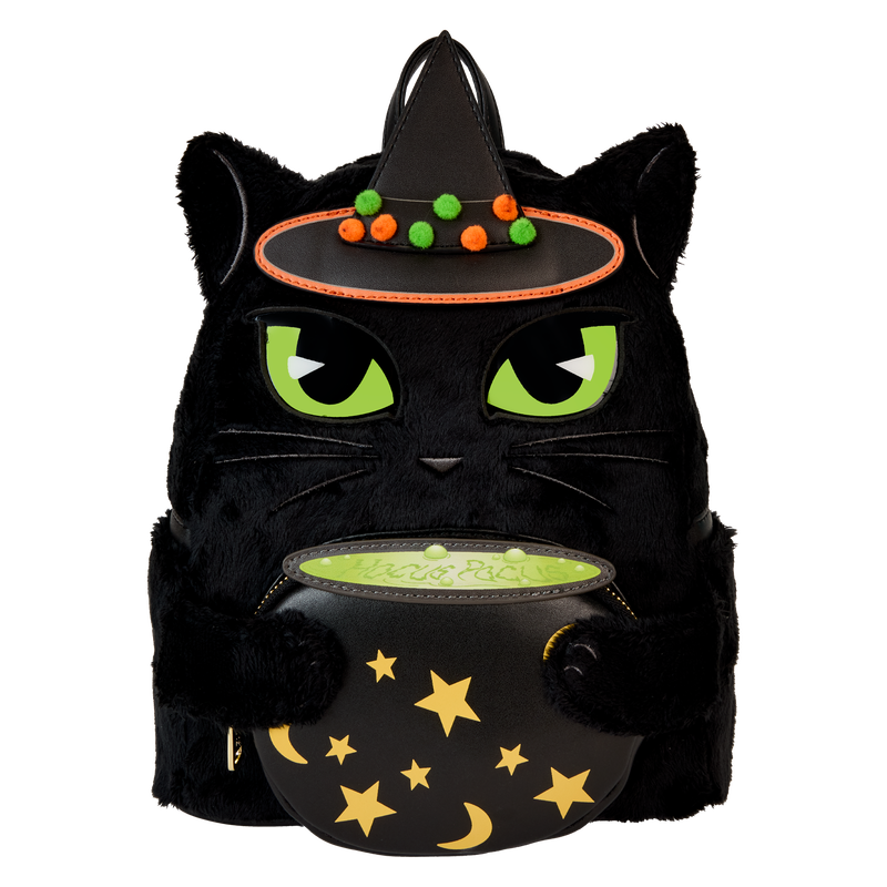 Loungefly Hocus Pocus Exclusive Binx Costume Light Up Glow Mini Backpack