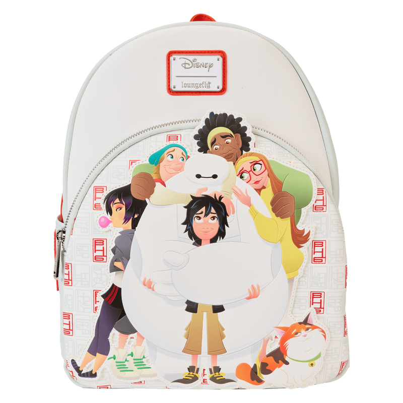 Loungefly - Disney Big Hero 6 10th Anniversary Baymax & Friends Mini Backpack