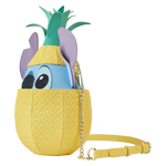 Loungefly Stitch Shoppe Lilo and Stitch Figural Pineapple Crossbody Bag