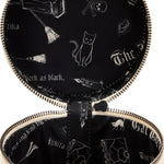 LOUNGEFLY DISNEY: HOCUS POCUS - BLACK FLAME CANDLE CROSSBODY