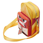 Inside Out Anger Glow Cosplay Passport Bag