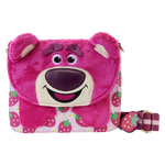 Loungefly Toy Story Lotso Plush Berry Strap Crossbody Bag