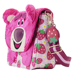 Loungefly Toy Story Lotso Plush Berry Strap Crossbody Bag