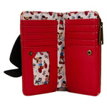 LOUNGEFLY DISNEY: PINOCCHIO PEEKING FLAP WALLET