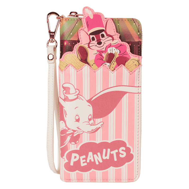 Loungefly Disney Dumbo Exclusive Circus Peanuts Wristlet Wallet