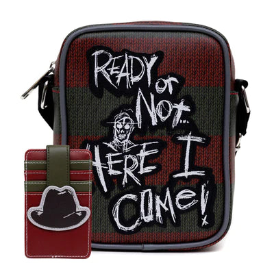 BAG AND WALLET SET - A NIGHTMARE ON ELM STREET