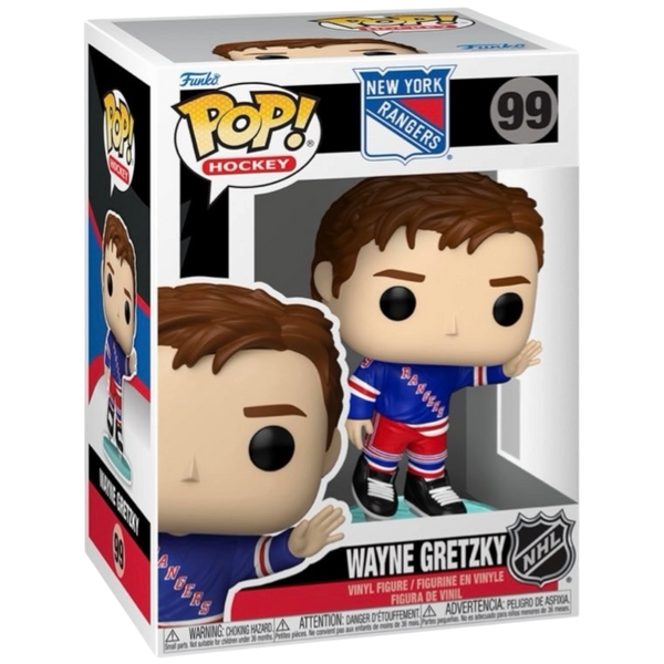 NHL Legends Wayne Gretzky New York Rangers Farewell! Vinyl Figure #99