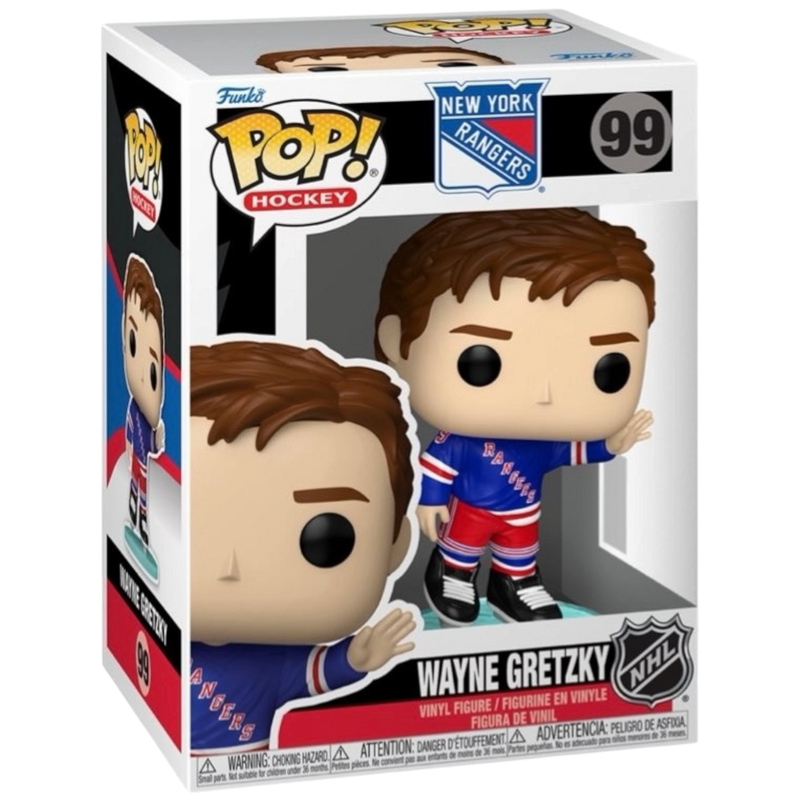 NHL Legends Wayne Gretzky New York Rangers Farewell! Vinyl Figure #99