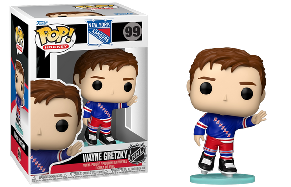 NHL Legends Wayne Gretzky New York Rangers Farewell! Vinyl Figure #99