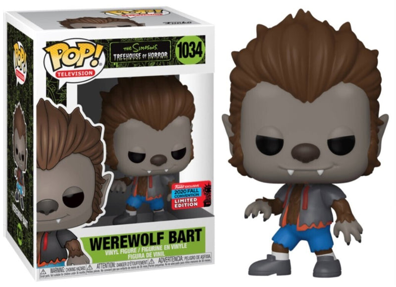 The Simpsons Treehouse of Horror - Werewolf Bart (Funko Fall Convention) #1034