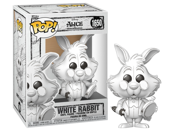 Disney Sketched Alice in Wonderland White Rabbit  #1650