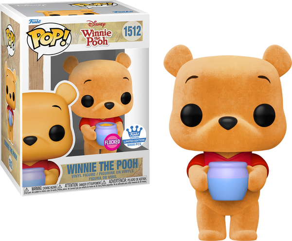 Winnie the Pooh (Flocked) Funko Pop! Vinyl Figure #1512