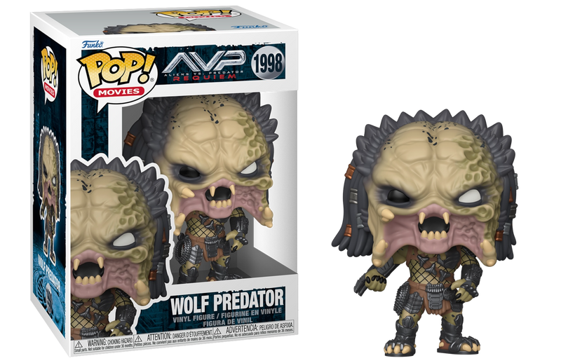 Aliens vs. Predator: Requiem Wolf Predator Funko Pop! Vinyl Figure #1998