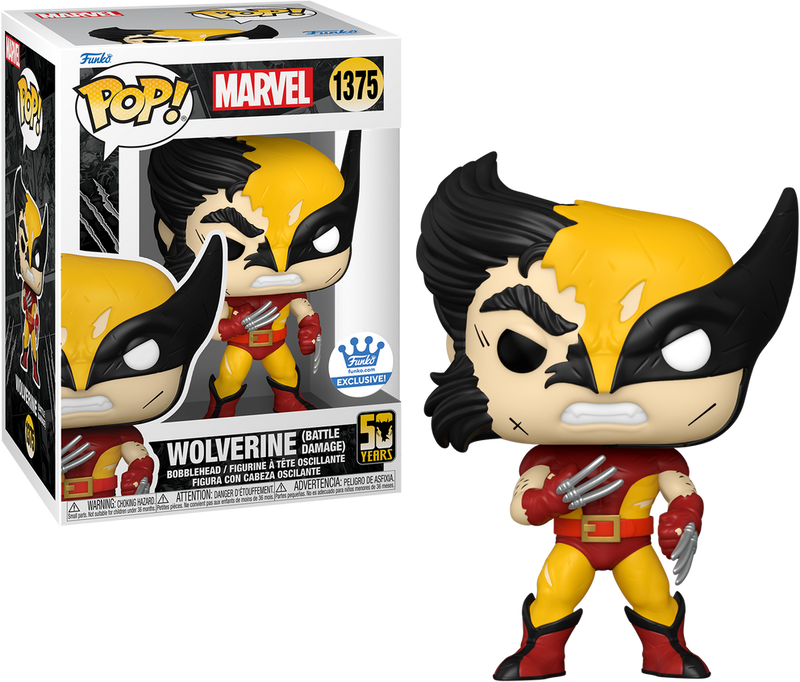 Marvel Pop! Wolverine (Battle Damage) #1375