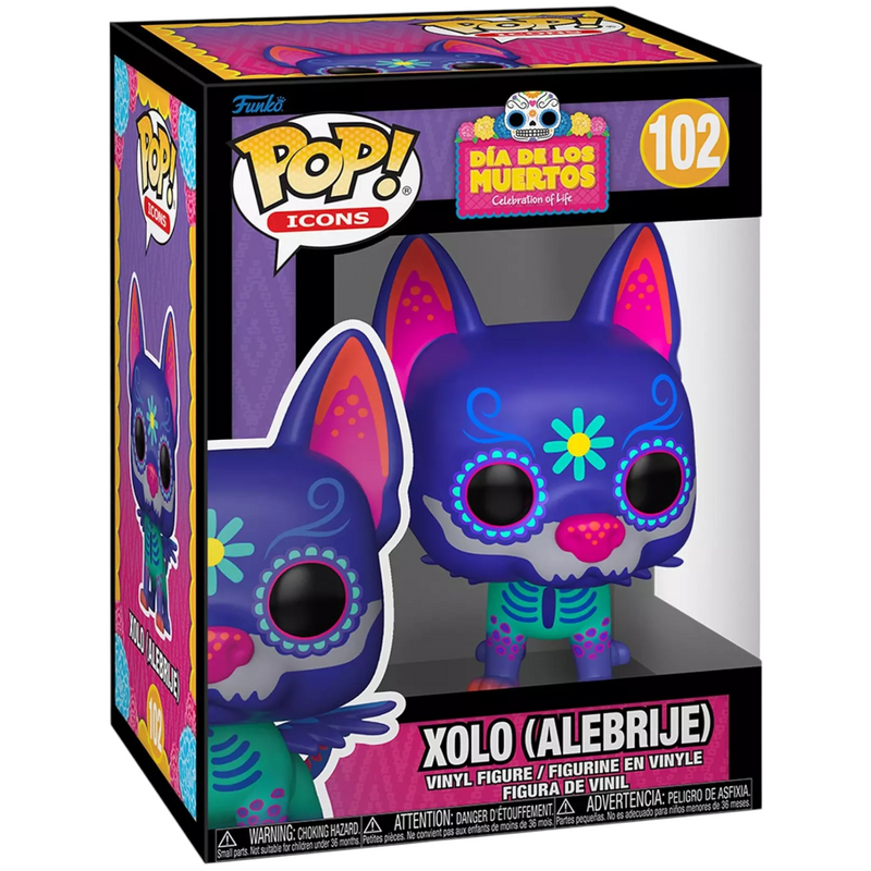 Dia de Los Muertos Xolo (Alebrije) Funko Pop! Vinyl Figure #102