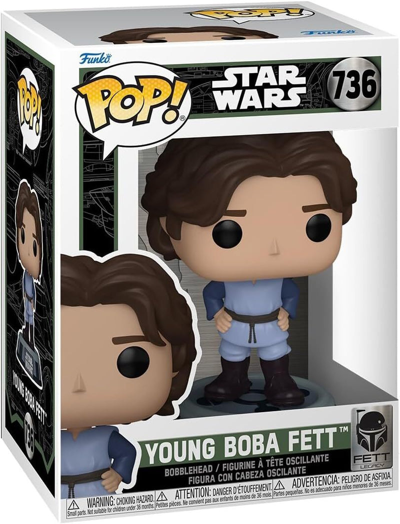 Star Wars Fett Legacy Young Boba Fett Funko Pop! Vinyl Figure #736