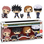 Jujutsu Kaisen - Yhuji Itadori/Megumi Fushiguro/Nobara Kugiaki/Satoru Gojo (4 pack)