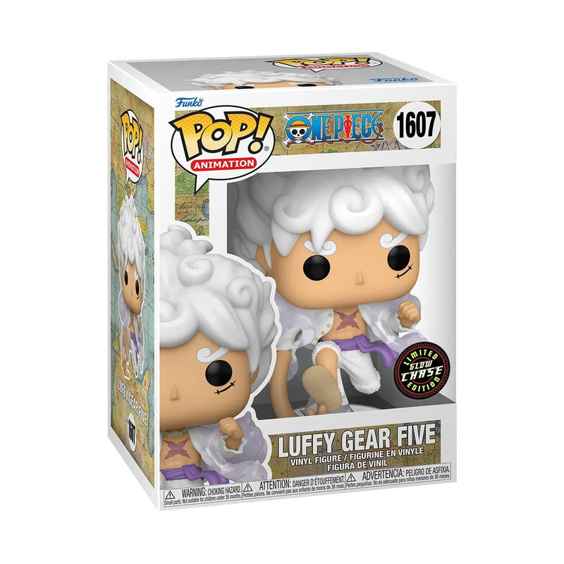 One Piece Luffy Gear Five Funko Pop! Vinyl Figure GITD (CHASE) #1607