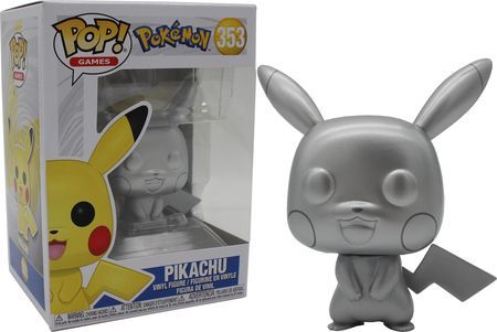 Pokemon - Pikachu (Silver Metallic) #353