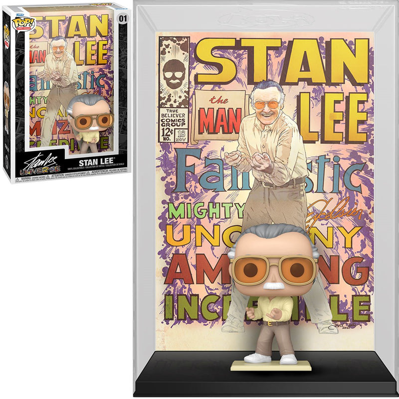Marvel Stan Lee Pop! Comic Cover Figure with Case #01