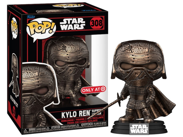 Star Wars: Kylo Ren Supreme Leader (Bronze Metallic Finish) #308 (Target Exclusive)