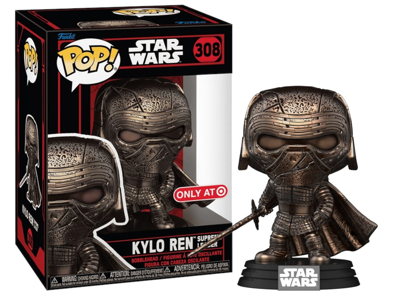 Star Wars: Kylo Ren Supreme Leader (Bronze Metallic Finish) #308 (Target Exclusive)