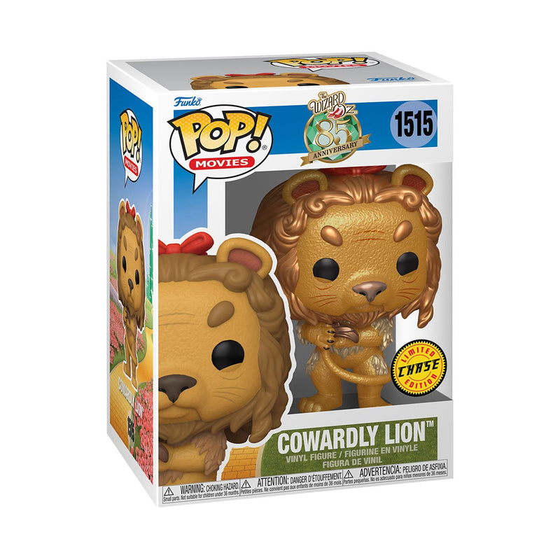 The Wizard of Oz 85th Anniversary Cowardly Lion Funko Pop! (CHASE) Vinyl Figure #1515