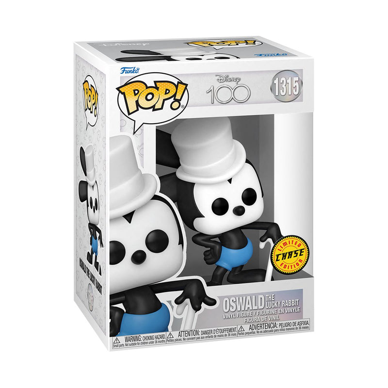 Disney 100 Oswald the Lucky Rabbit Funko Pop! Vinyl Figure (CHASE) #1315
