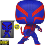 Spider-Man: Across the Spider-Verse Spider-Man 2099 Glow-in-the-Dark Pop! Vinyl Figure (EE Exclusive) #1267