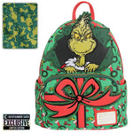 Loungefly-How the Grinch Stole Christmas Grinch Christmas Present Mini-Backpack - EE Exclusive