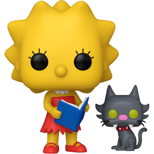 The Simpsons Lisa with Snowball II Funko Pop! Vinyl Figure and Pop! Buddy #1740