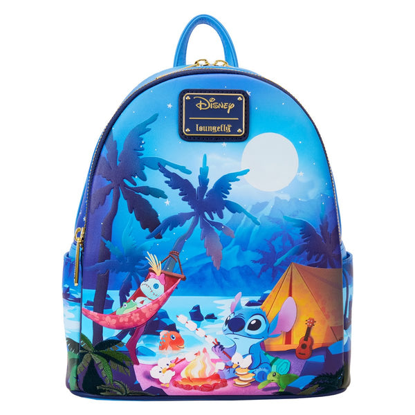 Loungefly - Lilo & Stitch Camping Cuties Mini-Backpack