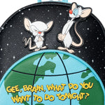 Loungefly Pinky and the Brain Take Over the World Mini-Backpack - EE Exclusive