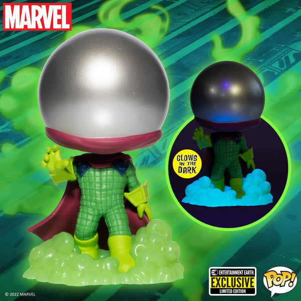Marvel Mysterio 616 Glow-in-the-Dark Funko Pop! Vinyl Figure (EE Exclusive) #1156