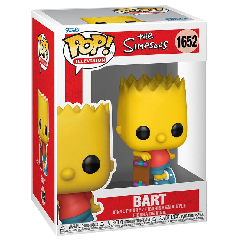 The Simpsons Bart Simpson with Skateboard Funko Pop! Vinyl Figure #1652