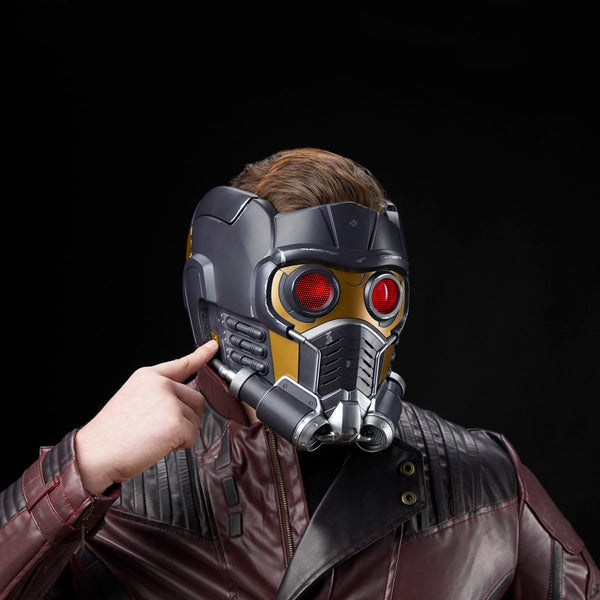 Guardians of the Galaxy Marvel Legends Series Star-Lord Premium Electronic Roleplay Helmet Prop Replica