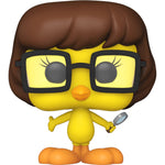 Warner Bros. 100th Anniversary Looney Tunes X Scooby-Doo Tweety Bird as Velma Dinkley Funko Pop! Vinyl Figure #1243