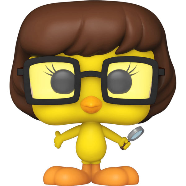 Warner Bros. 100th Anniversary Looney Tunes X Scooby-Doo Tweety Bird as Velma Dinkley Funko Pop! Vinyl Figure #1243