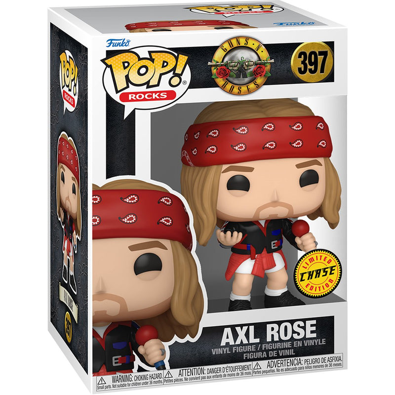 Guns N' Roses Axel Rose (1992) Funko Pop! (CHASE) Vinyl Figure #397
