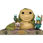 Star Wars: Return of the Jedi 40th Anniversary Jabba and Salacious Crumb Deluxe Funko Pop! Vinyl Figure #611