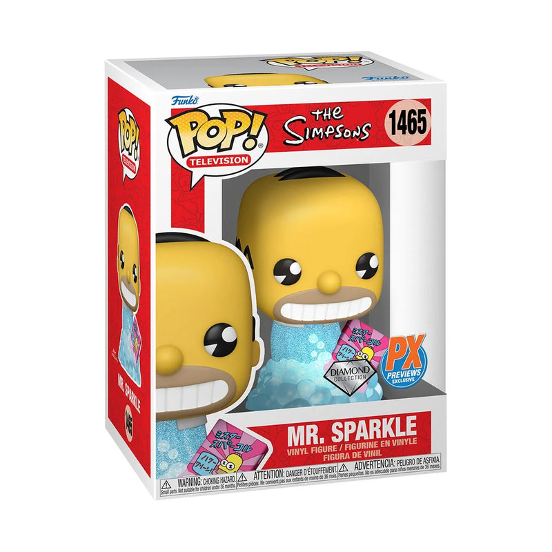 The Simpsons Mr. Sparkle Diamond Glitter Funko Pop! Vinyl Figure (EE Exclusive) #1465