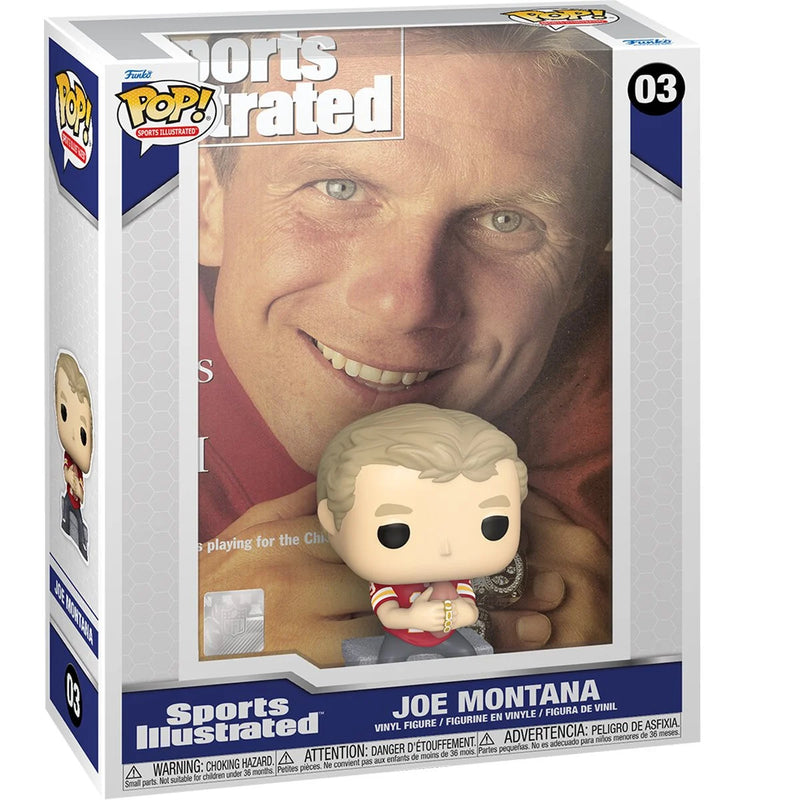 Sports Illustrated NFL Joe Montana Funko Pop! Cover  w/case #03