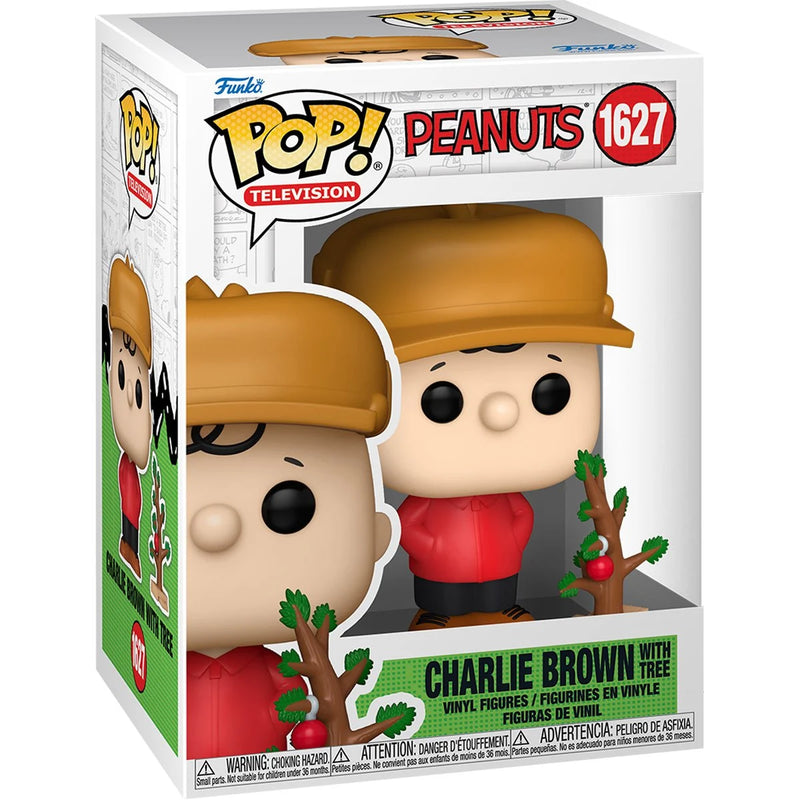 A Charlie Brown Christmas Charlie Brown with Tree Funko Pop! Vinyl Figure #1627 and Buddy