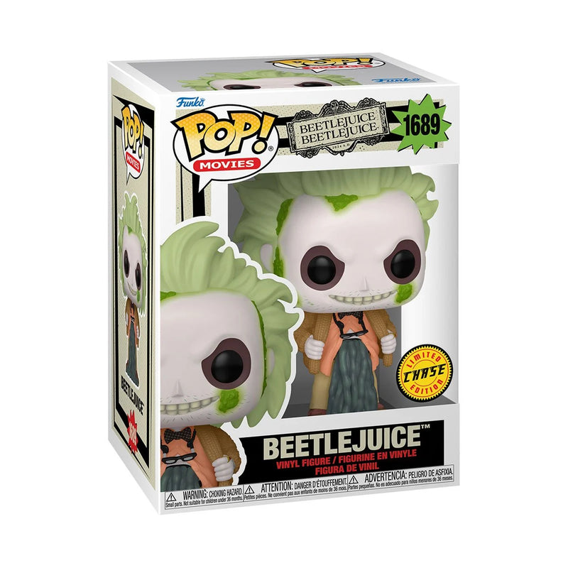 Beetlejuice 2 CHASE Beetlejuice Funko Pop! Vinyl Figure #1689