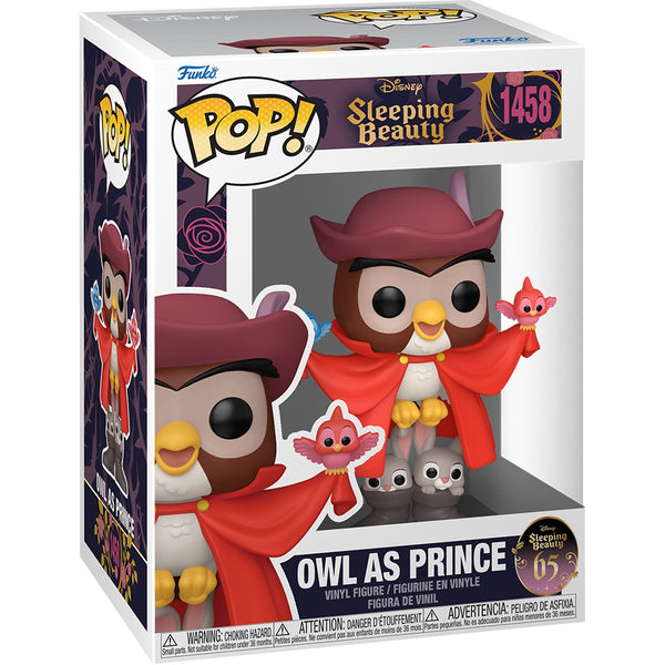 Sleeping Beauty 65th Anniversary Owl as Prince Funko Pop! #1458