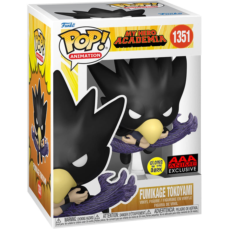 My Hero Academia Fumikage Tokoyami (Fallen Angel) GITD-AAA Exclusive  #1351